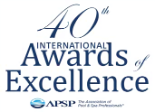 40th international awards of excellence. The Association of Pool & Spa Professionals